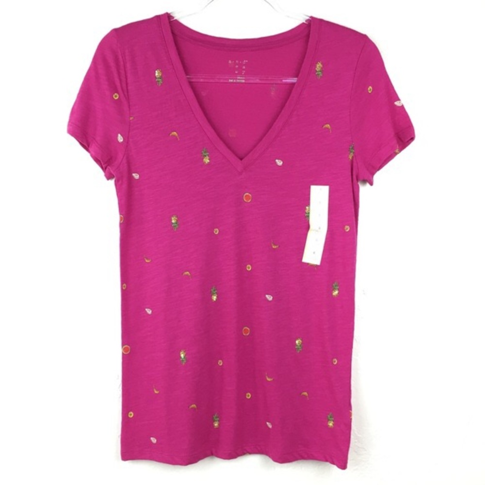 Pink Fruit Short Sleeve